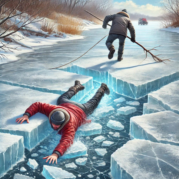 Көктемгі мұз – қауіпті!