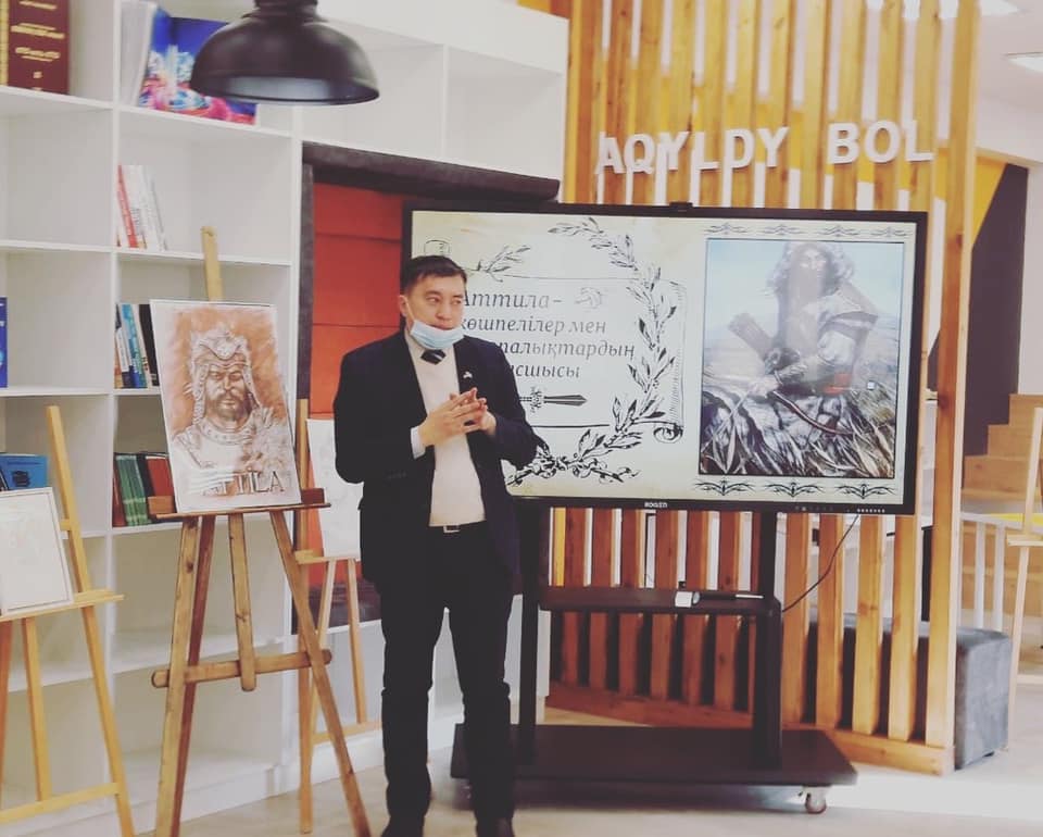 Мектебімізде 10 ақпан күні «Аттила көшпелілер мен еуропа халықтарының көшбасшысы» еріктілер клубы аясынада «Ұлы дала қырандары» атты оқушылар клубының ашылу салтанаты өтті